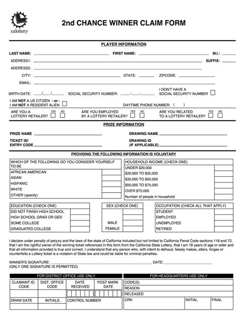 ca lottery file claim form.
